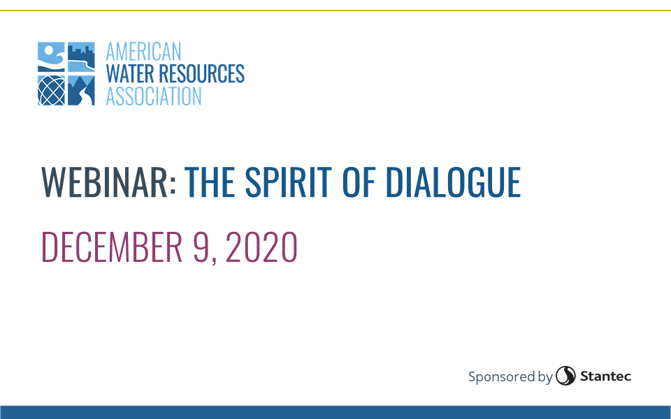 WEBINAR RECORDING: The Spirit of Dialogue